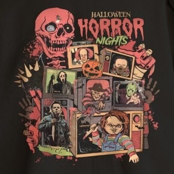 Halloween Horror Nights Universal Studios Sweatshirt Horror Scary Movie 99 - Picture 2 of 5